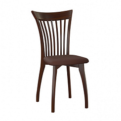 Стул Элегант (тон орех темн. Т-22 тк. Блитц Шоколад Вр3.07)